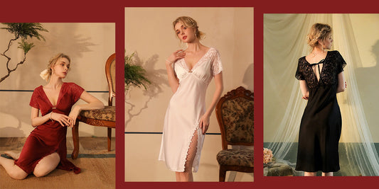 Silk Satin & Lace Nightgown: The Ultimate Sleepwear That Transforms Your Nighttime Ritual